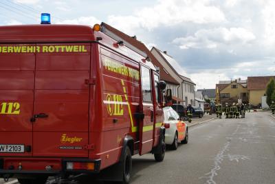 Wellendingen: Bagger Reisst bei arbeiten Hauptgasleitung ab